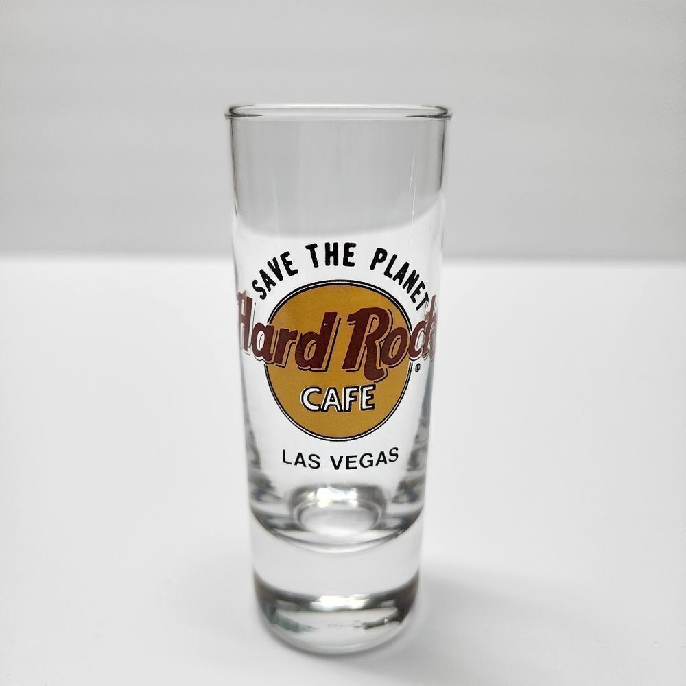 Vintage Hard Rock Cafe Las Vegas Shot Glass